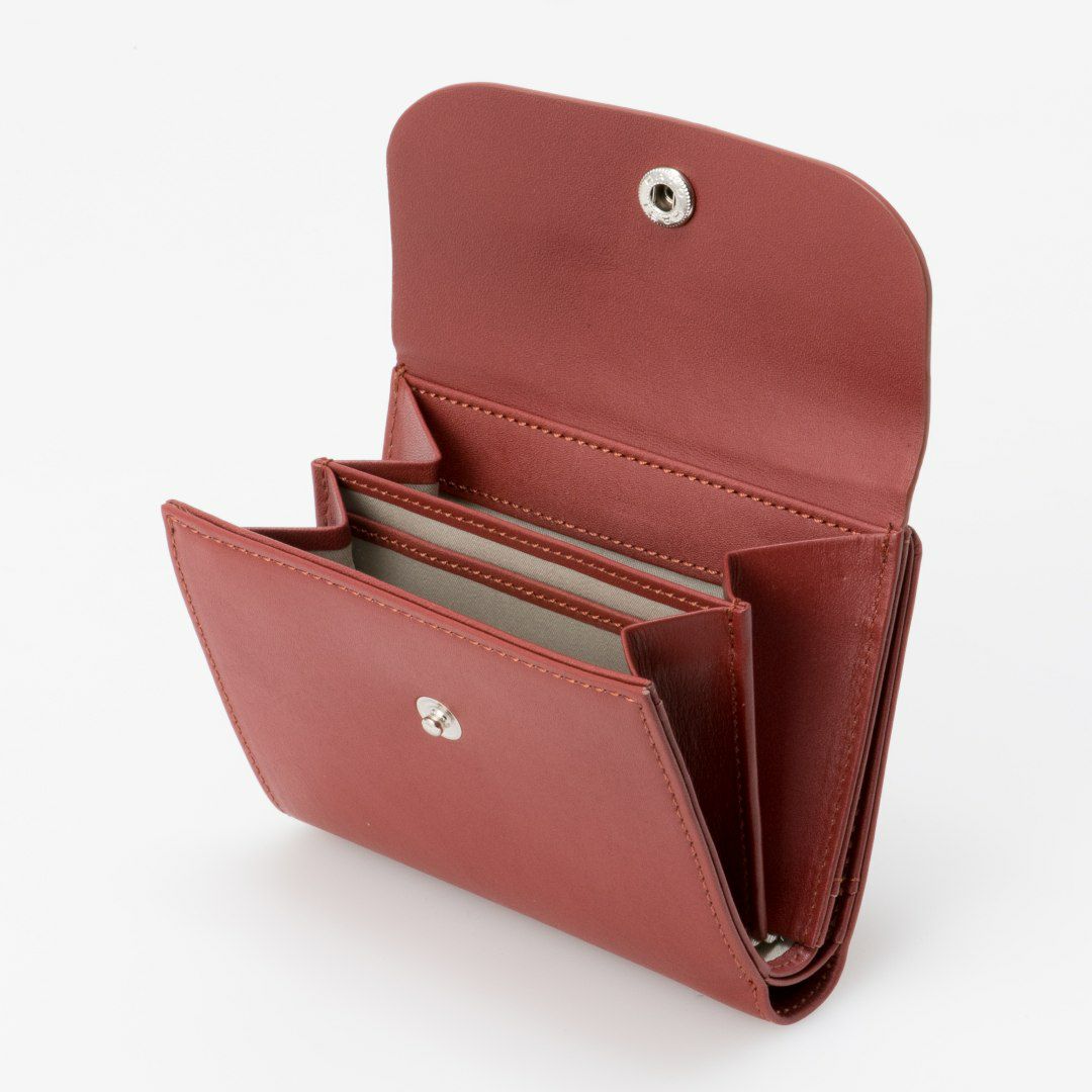MARGARET HOWELL idea ナッシュ 折り財布 レンガ