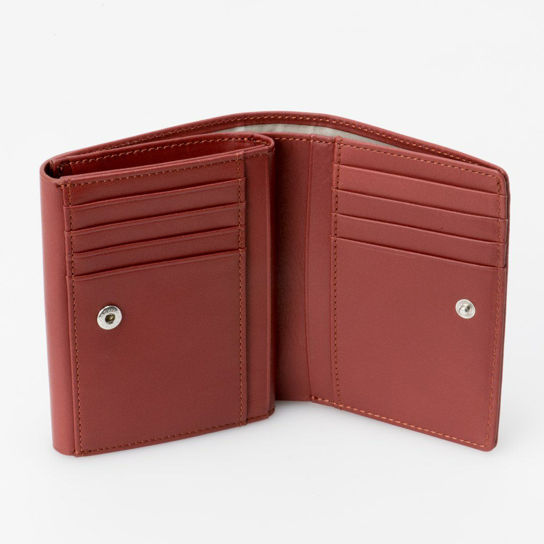 MARGARET HOWELL idea ナッシュ 折り財布 レンガ