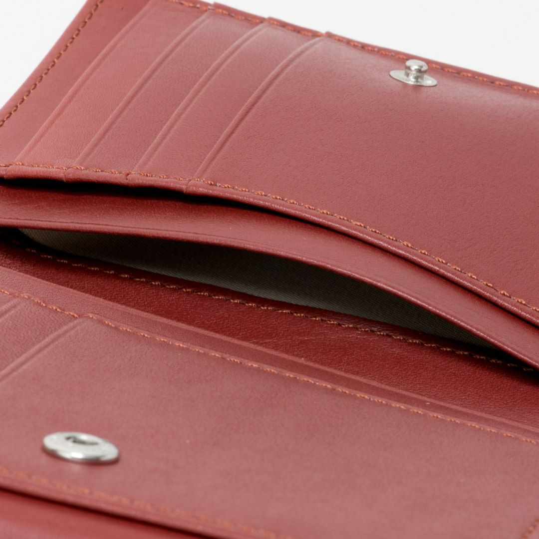 MARGARET HOWELL idea ナッシュ 折り財布 レンガ