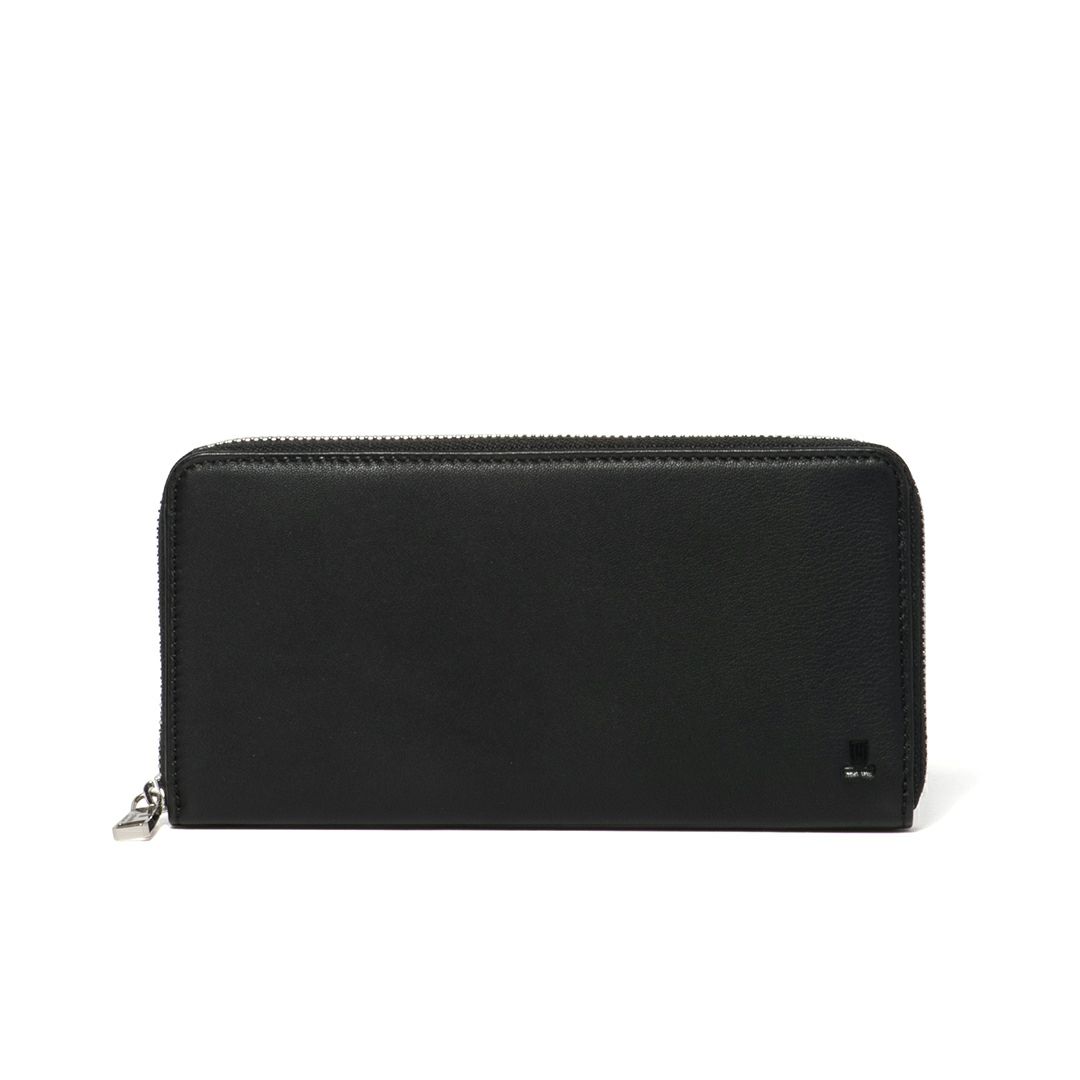 LANVIN COLLECTION SHEEP LEATHER ラウンドファスナー型長財布 ブラック
