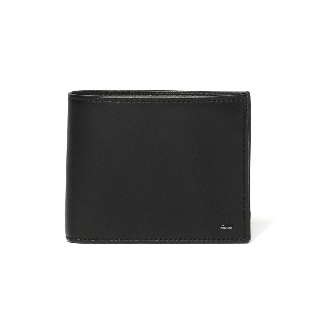 LANVIN COLLECTION SHEEP LEATHER 二つ折り財布 ブラック