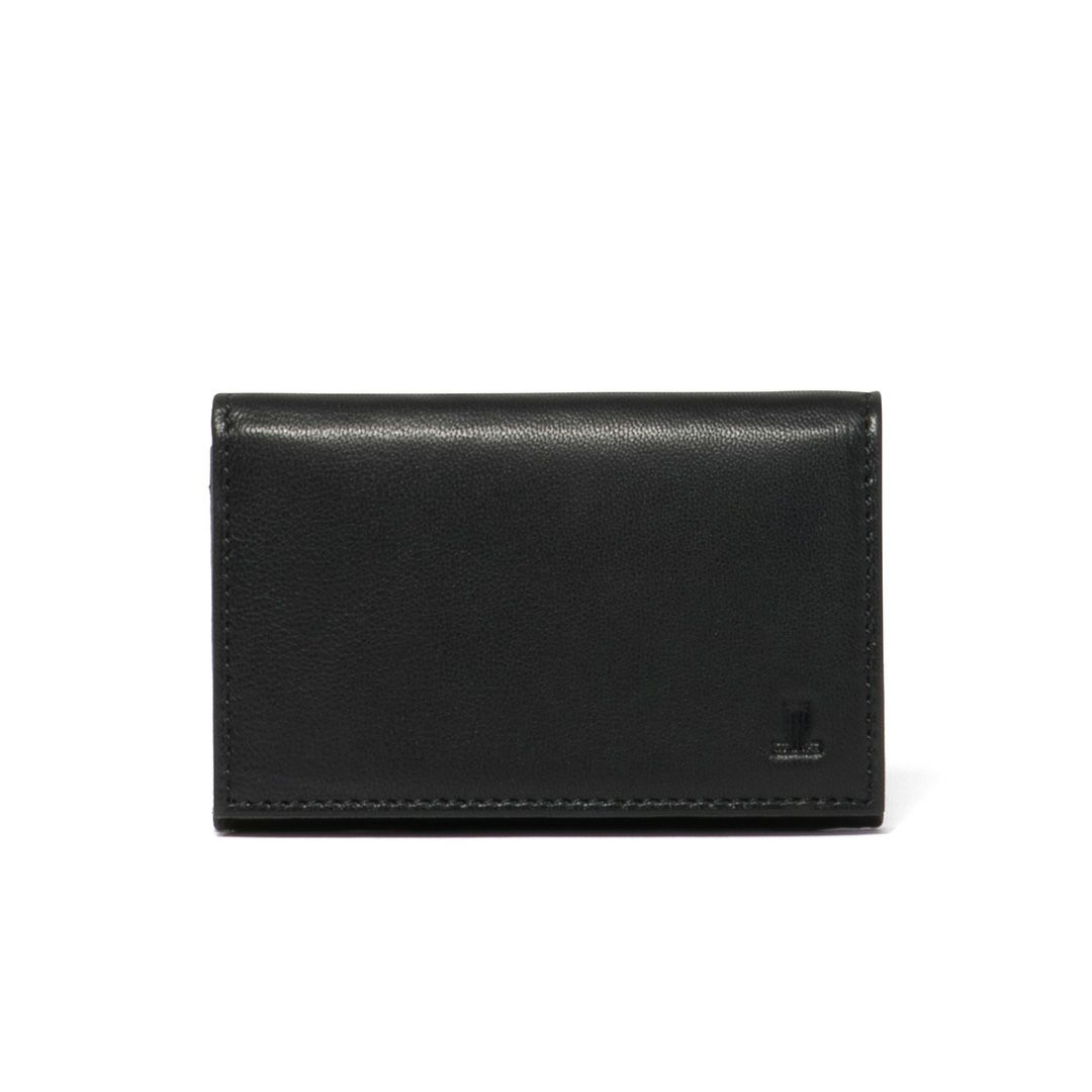 LANVIN COLLECTION SHEEP LEATHER 名刺入れ ブラック