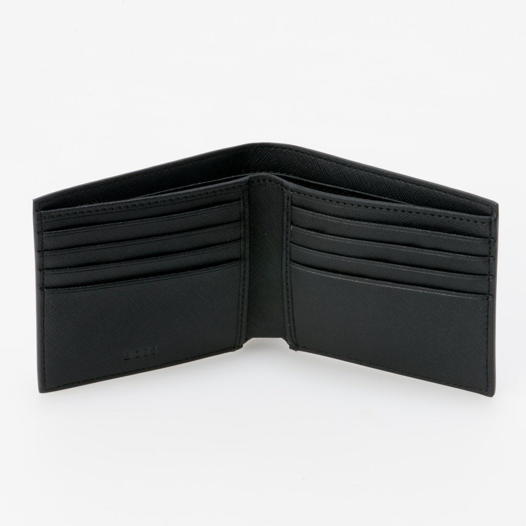 BOSS Zair 折り財布【HBMW6ZS2】 ブラック