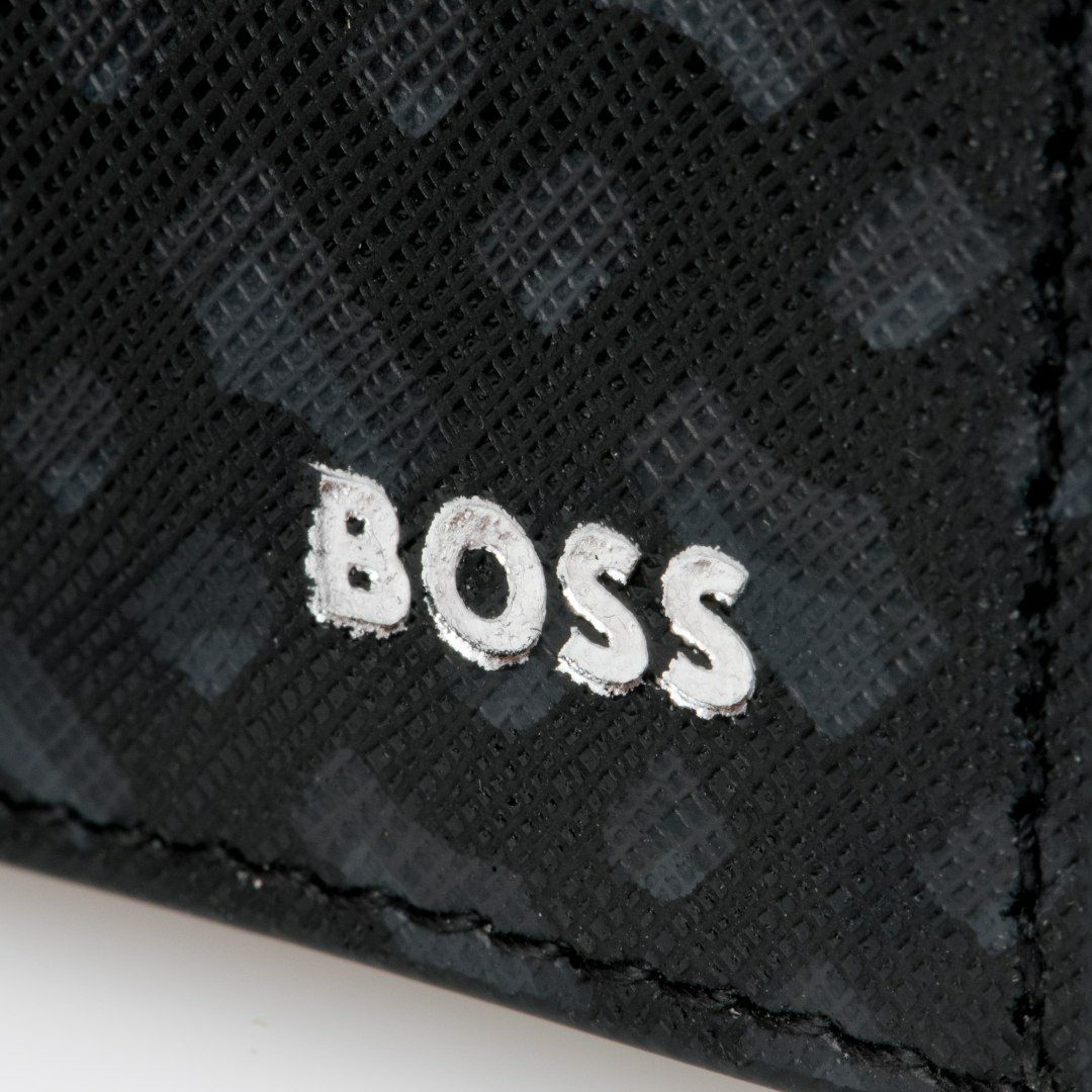 BOSS Zair 折り財布【HBMW6ZS2】 ブラック
