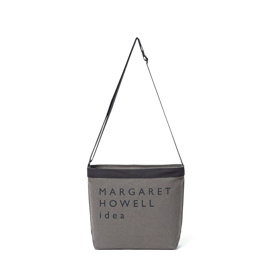 MARGARET HOWELL idea Big logo ショルダー(S) グレー