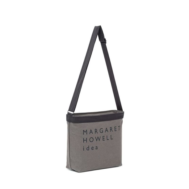 MARGARET HOWELL idea Big logo ショルダー(S) グレー