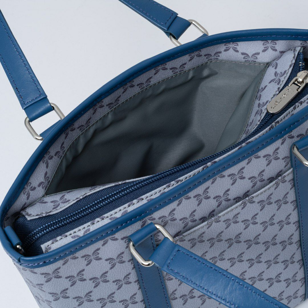 U by ungaroアレクシア 2WAYトート ブルー