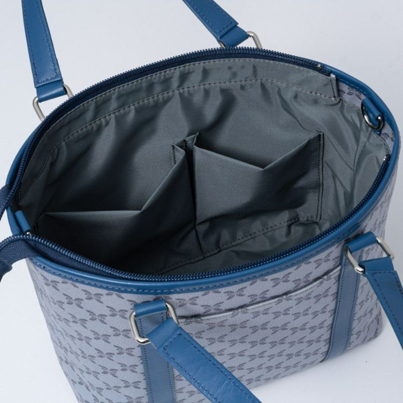 U by ungaroアレクシア 2WAYトート ブルー