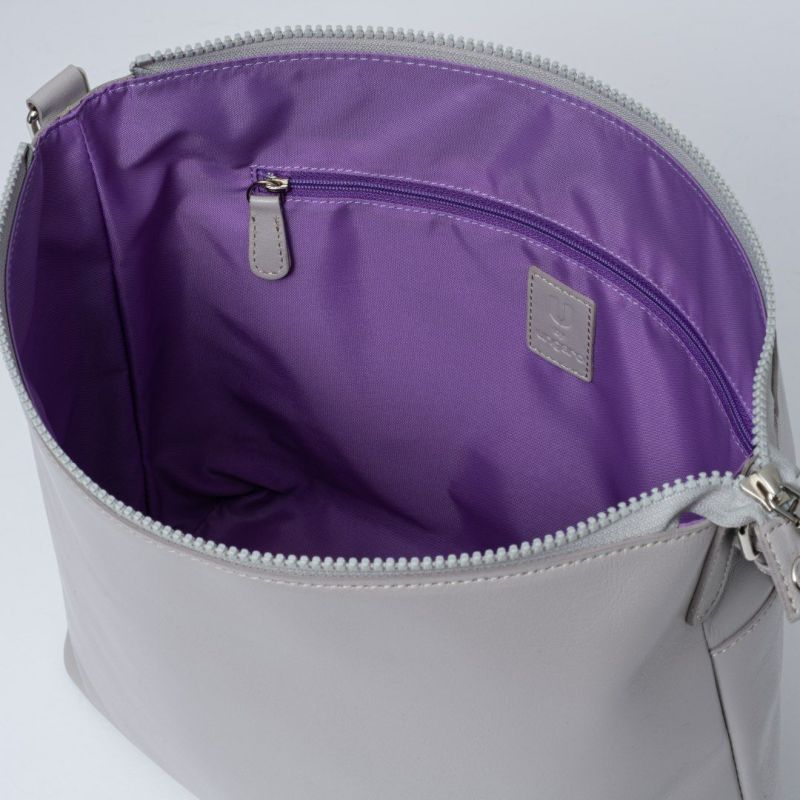  U by ungaroポレット ショルダー(M) ライトグレー