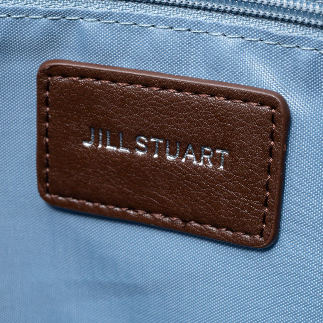JILL STUARTパネルデニム 2WAYボストン サックス